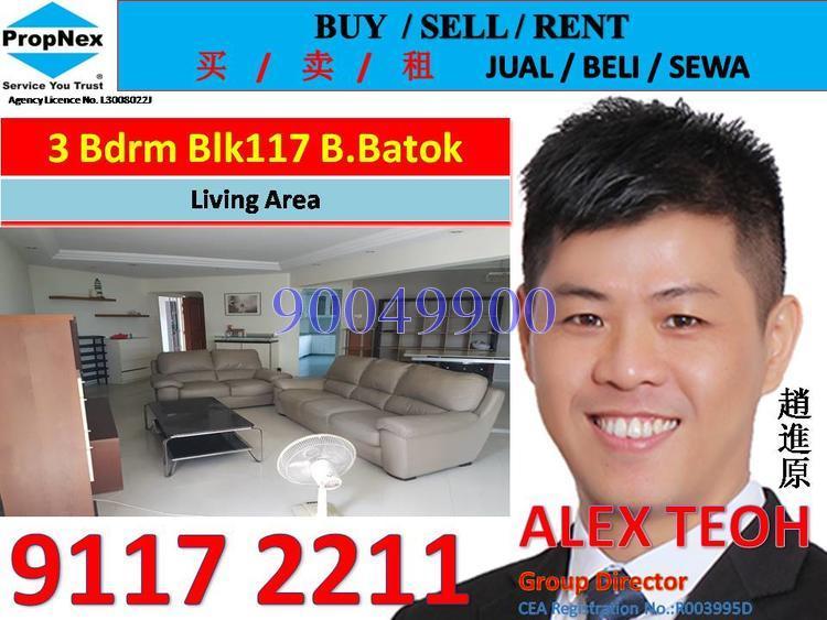 Blk 117 Bukit Batok West Avenue 6 (Bukit Batok), HDB 5 Rooms #146916772